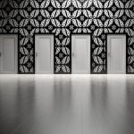 تصویر تعدادی در برای خروج