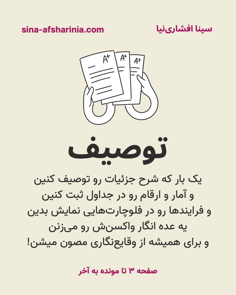 تصویر سه تا برگه امتحانی را گذاشته‌ام که نمره‌ی همه بیست است تا نشان دهم توصیف کمّی با آمار و ارقام کافی نیست و خیلی چیزها را باید کیفی توصیف کرد.