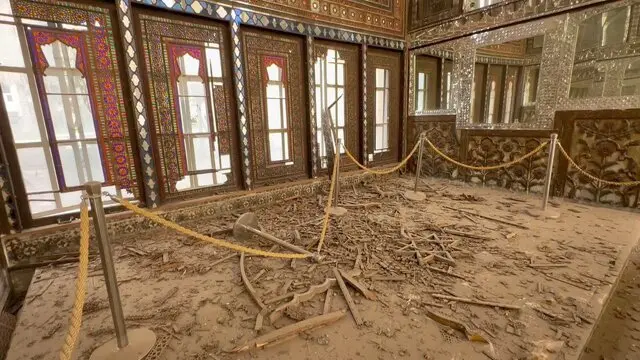 از بمباران دبستان تا خسارت کاخ گلستان در جنگ رمضان