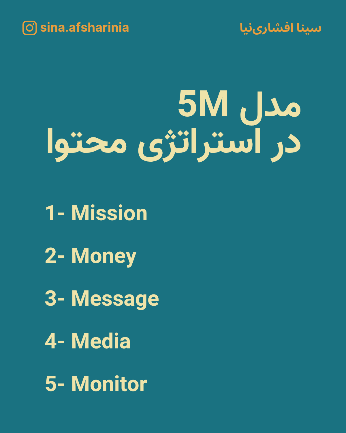 مدل ۵M فیلیپ کاتلر برای استراتژی محتوا: از ایدهپردازی تا بازتولید و بازنشر محتوا